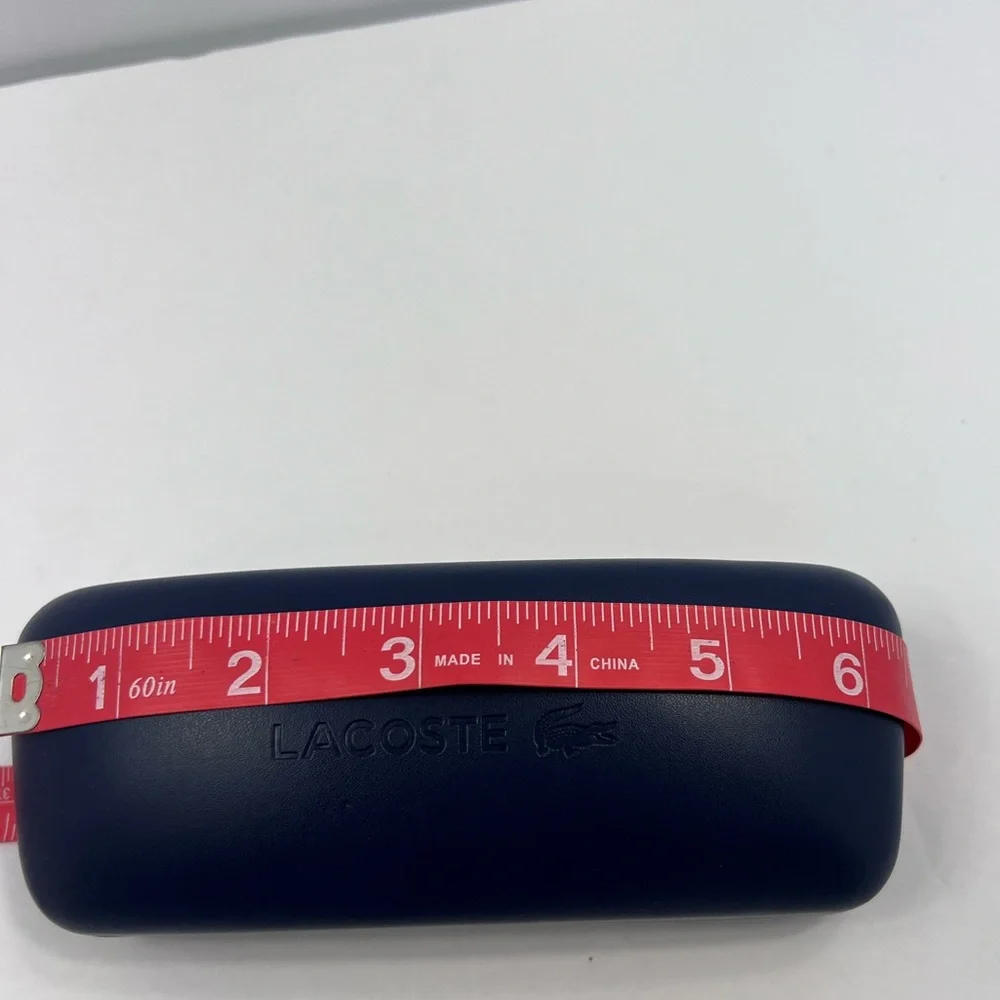 ⭐️LACOSTE💯NAVY BLUE SUNGLASSES CASE